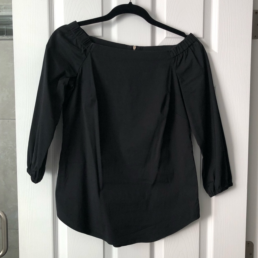 White House Black Market black Top/Blouse size XXS